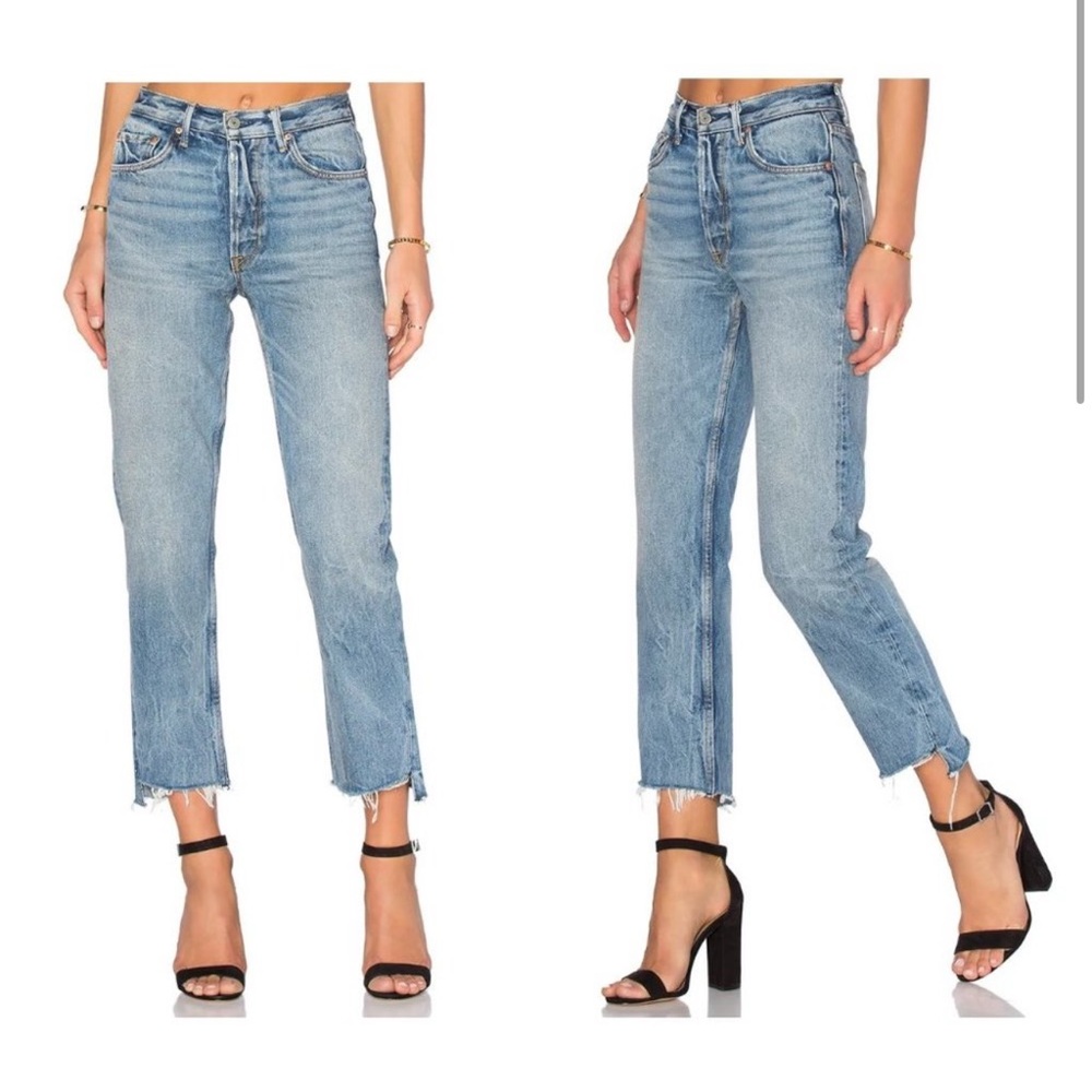 GRLFRND | NWT Helena High-Rise Straight Jean in My Sharona Size 31